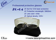 Od 5+ Kacamata Pengaman Laser CO2 Transparan 10600nm
