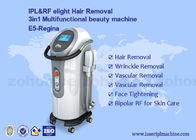 IPL + RF elight hair removal dan peremajaan kulit kecantikan mesin Dengan Dua Menangani