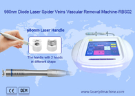 Mesin Penghilang Vena Laba-laba Laser Dioda 980nm Portabel / Mesin Laser Vaskular