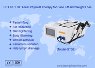 Mesin RF Tecar RET CET untuk Fisik Terapi Lift Wajah Penurunan Berat Badan Peremajaan Kulit
