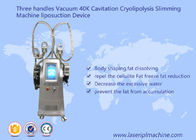 Vacuum 40k Kavitasi Cryolipolysis Slimming Machine Liposuctio Perangkat Tiga Menangani