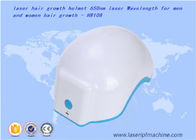Pusat Kecantikan Mesin Pertumbuhan Rambut / Helmet Pertumbuhan Rambut Laser Panjang Gelombang 650nm