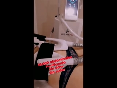 CLS08-4S Elektromagnetik Ems RF untuk Stimulator Otot Tubuh Pantat 4 Gagang