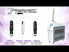 Y12 Penghilang Pigmentasi Laser Penghilang Bintik Mesin Penghilang Tato Pikodetik