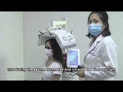 660nm Diode Hair Growth Machine Laser Therapy Machine HR208 Garansi 1 Tahun