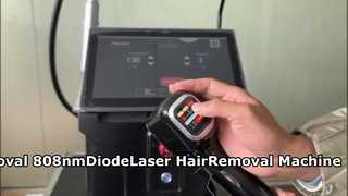 Pico Laser Nd Yag Penghilang Tato Pengelupasan Karbon Mesin Penghilang Rambut Laser Dioda 808nm