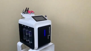 Mesin Kecantikan Pengangkat Pemutih Wajah Oksigen RF Bipolar 8 In 1