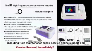 Peralatan Kecantikan RF Penghilang Vaskular 35w Untuk Pengangkatan Wajah