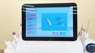 Mesin Pembersih Wajah Dermabrasi Berlian Frekuensi Tinggi 9 In 1