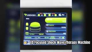 10Bar 180hz Mesin Rehabilitasi Tubuh Frekuensi Tinggi ED Terfokus Shock Wave Therapy