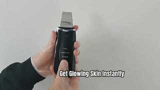 Scrubber Kulit Ultrasonik Dermasonik Isi Ulang