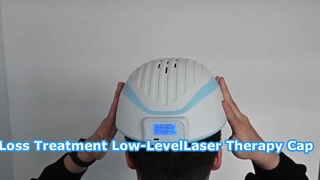 Terapi Laser Tingkat Rendah (LLLT) yang Disetujui CE untuk Perawatan Kerontokan Rambut dengan Laser Cap