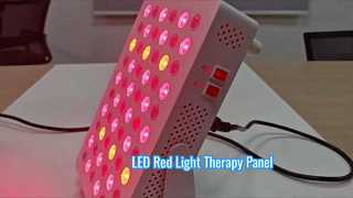 60 Buah Panel Terapi Lampu Merah LED 630nm 660nm Mengurangi Waktu Pemulihan Pereda Nyeri Tubuh Penggunaan Di Rumah