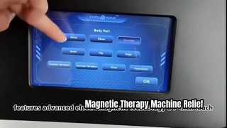 Mesin Fisioterapi Magnetik PEMF Terapi Elektromagnetik 2000W Portabel