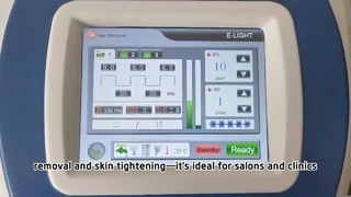 DPL IPL Peremajaan Kulit dan Penghilang Rambut Memilih Mesin Epilator Pendingin Es