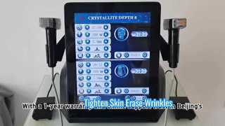 2 in 1 Mesin RF untuk meremajakan kulit, mengangkat wajah, anti keriput