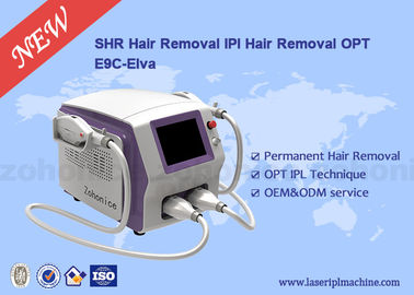 E-Light Professional Hair Removal Machine tanpa rasa sakit layar sentuh