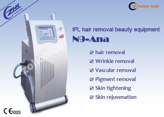 Harga yang bagus Two Handles IPL Painless Laser Hair Removal Mesin Peremajaan Kulit Tidak Merusak on line