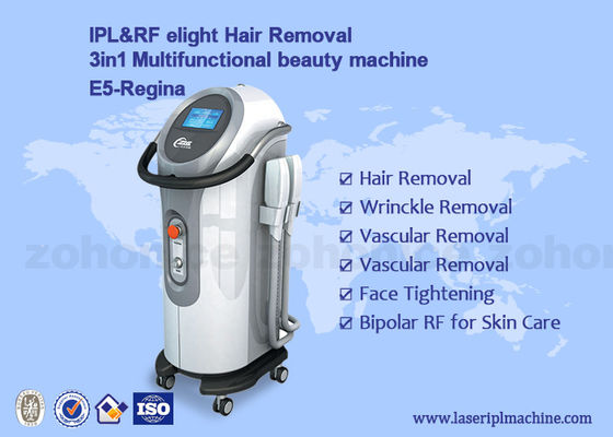 Harga yang bagus IPL + RF elight hair removal dan peremajaan kulit kecantikan mesin Dengan Dua Menangani on line