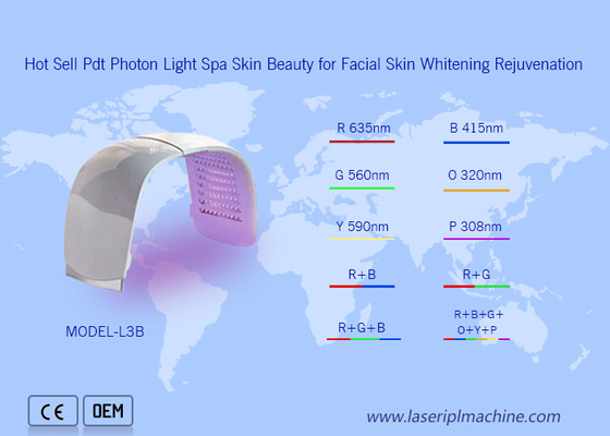 Hot Sell Pdt Photon Light Spa Kulit Kecantikan untuk Membuat Kulit Wajah Putih Peremajaan