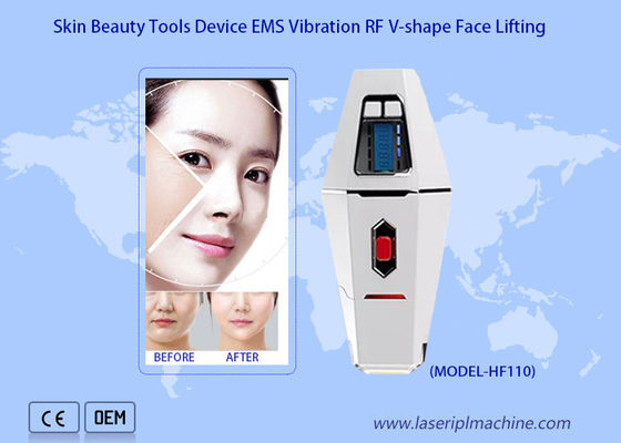 Harga yang bagus Mini Hifu Ems Vibration Beauty Device 4 Baris Mengangkat Kulit Wajah on line