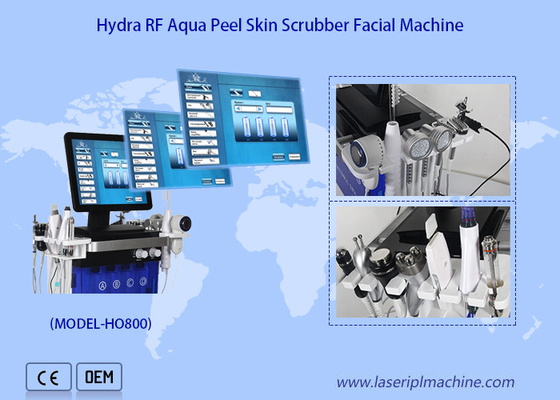 Vertical Hydro 14 in 1 Microcurrent Peeling Perawatan Wajah Dermabrasion Perangkat