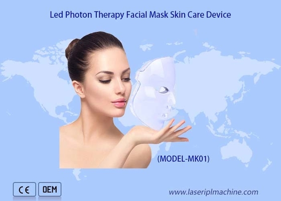 Terapi Cahaya Kecantikan Pdt Masker LED Merah Warna Untuk Perawatan Wajah Peregangan kulit