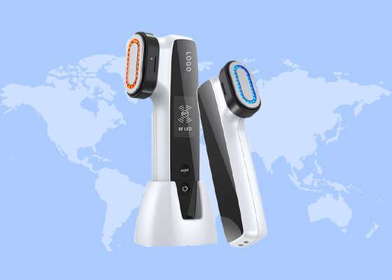 ML03B Ems Led Light Therapy Pembersih Wajah Mengencangkan Kulit Mesin Frekuensi Radio
