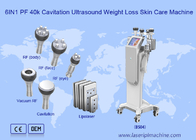 Mesin Kavitasi 6in1 Perangkat Laser Lipo Rf Vakum Ultrasound Penurunan Berat Badan 40k