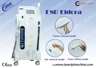 Vertikal E-light IPL RF Skin Rejuvenation Wajah Memperas Mesin Peralatan Kecantikan
