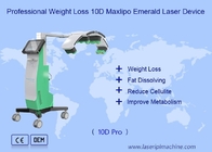 Terapi Mesin Laser Zamrud 10d Kehilangan Lemak Non Invasif Pelangsing 635nm 532nm