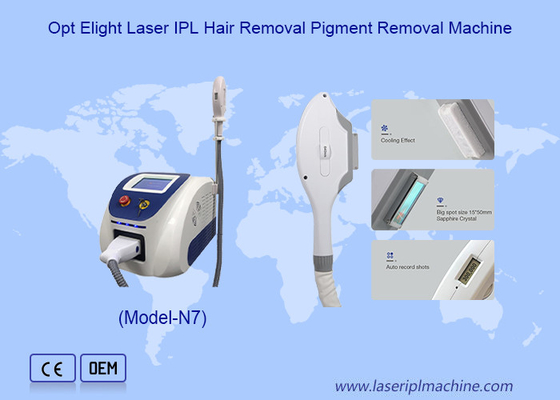 Salon kecantikan IPL Penghapusan Rambut Mesin Safir dengan Multiple Tujuan