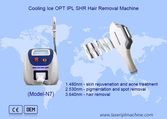Lemes Dan Bebas Rambut Dengan IPL Sapphire Cooling Ice Alat Penghilang Rambut