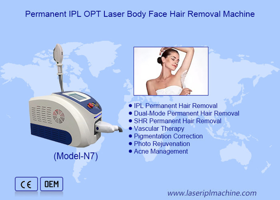 Crystal Material Sapphire IPL Mesin Penghilang Rambut Untuk Penghilang Pore Dan Pengobatan Jerawat