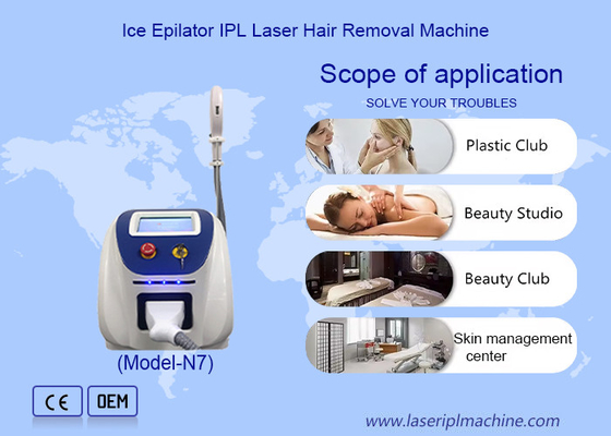 IPL Hair Removal Ice Cooling dengan 6 Fungsi untuk Klinik dan Spa Center