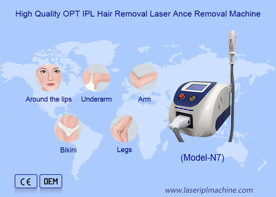 Advanced IPL Hair Removal Beauty Machines Untuk Penghapusan Rambut dan Bintik-bintik