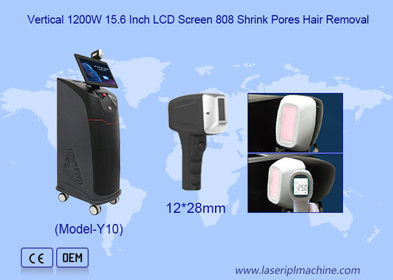 500W-1600W 4 panjang gelombang untuk semua warna kulit 808nm Diode Laser Hair Removal Machine