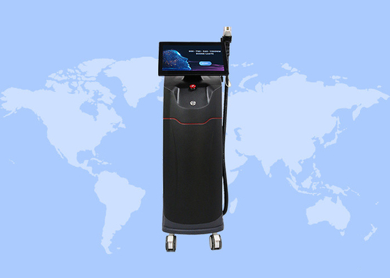 Tidak menyakitkan layar sentuh 15,6 " 808nm Diode Laser Machine untuk Penghapusan Rambut Kulit Menegangkan