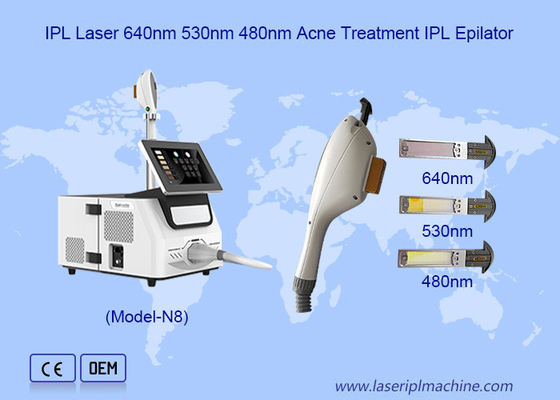IPL Crystal Efektif Tidak Menyakitkan IPL Laser Hair Removal Peralatan Peremajaan Kulit