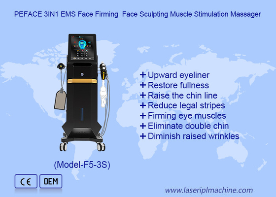 EMRF 3 In 1 Massager RET FACE Lifting Wajah Memperkuat EMS Mesin Patung