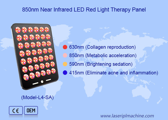 Penggunaan rumah 168pcs LED untuk Perawatan Kulit Penghapusan jerawat Led Terapi Cahaya Merah