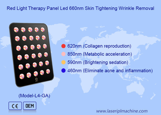 660nm 850nm Led Therapy Skin TIghtening Perawatan jerawat Panel cahaya merah