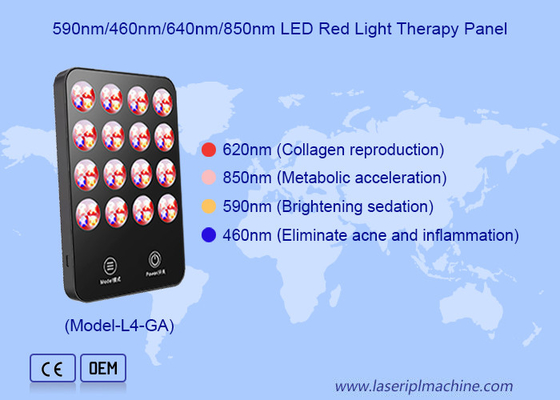 Penggunaan Rumah Penghapusan Lingkaran Hitam Anti Penuaan 620nm LED Therapy Panel