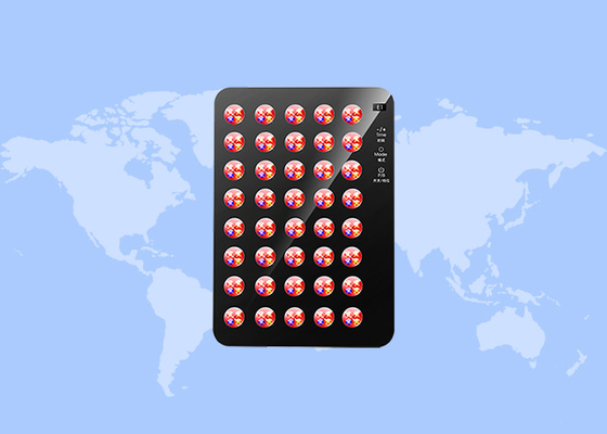 160pcs LED Peremajaan Wajah Kulit Pemutih LED Infrared Red Light Therapy Perangkat