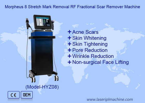 Morpheus8 Stretch Mark Removal RF Mesin Penghapusan Paru Fraksi