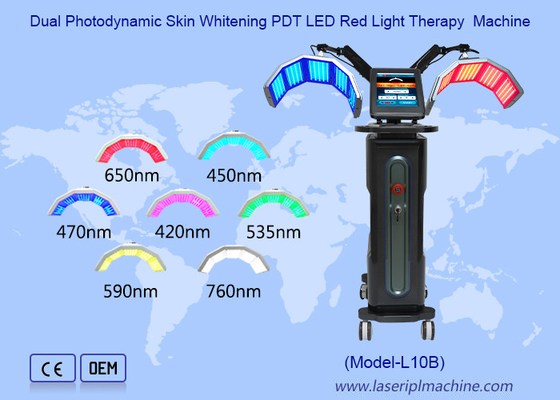 Mesin Terapi Cahaya Merah PDT LED Dual Photodynamic Skin Whitening