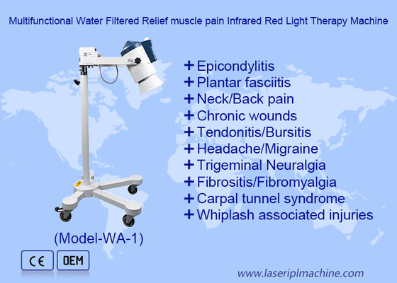 Seluruh tubuh luka penyembuhan Penghilang rasa sakit 660 nm Infrared Light Therapy Machine