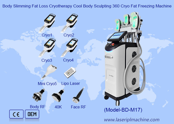 Body Slimming Fat Loss Cryotherapy Cool Body Sculpting 360 Mesin Pembekuan Lemak Cryo