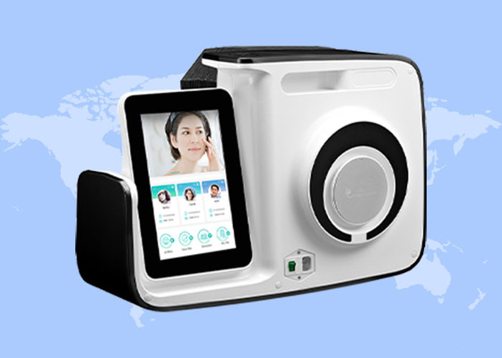 3D Intelligent Digital Analysis Facial Skin Analyzer Machine dengan Sistem Operasi iPad