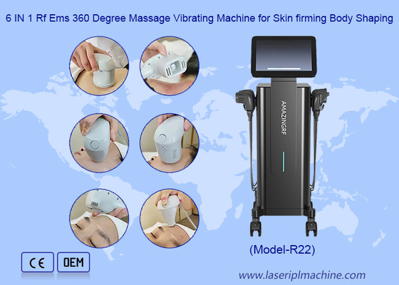Vacuum Pulse RF Rotation Vibrator untuk Anti Aging Weight Rotation 360 derajat Alat pijat